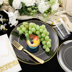 Supernal 350Pcs Clear Plastic Plates for Party, 50 Guests Wedding Party - Image 3