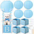 Amyhill 4 Sets Baby Shower Hot Air Balloon Tables Centerpieces with Lights by Amyhill