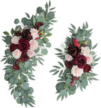 ponatia Artificial Wedding Arch Flowers Set of 2 by ponatia