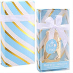 Pack of 24 Bottle Openers Baby Shower Favors, Gifts, Decorations, or Souvenir for Guest With Gift Boxes, Poppin Bottle Design for Baby Boys or Girls (Blue) - Image 3