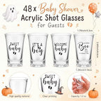 Pickmesh Halloween Baby Shower Party Favors for Guest, Black, 192 Pcs - Image 2