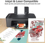 12x18 White Cardstock 100 Sheets - Image 3
