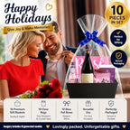 AOUKAR Black Empty Gift Baskets, 10 Pack Baskets for Gifts to Fill - Image 5