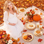 200 Pcs/25 Set Fall Cutie Pie Baby Shower Decorations - Image 6