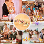 Primst 3 Pack Acrylic Dessert Table Display Set – Rectangular Display Stands for Sandwiches, Cookies & Finger Food, Tiered Trays for Weddings, Baby Shower, Tea Party - Image 7