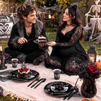 200 Pcs A Little Boo Is Almost Due Tableware Set Serves 25 - Image 6