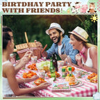 Funnymoom 250 Pcs Farm Animals Paper Plates Napkins and Cups Serves 50 - Image 4