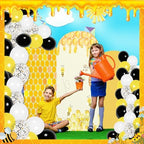 3 Pcs Honey Bee Arch Backdrop Covers Honey Theme Stretchy Backdrop Cover - Image 6