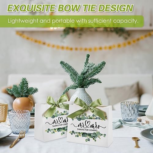 Seajan 60 Pcs Wedding Favor Bags with Ribbon, Thank You Gift Bags Party - Image 5