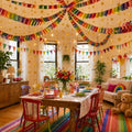 Chunky Colorful Paper Chain Garland Strips 500 Sheets 3 x 8 Inch by Unknown