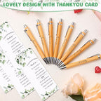 Yeaqee 100 Sets Greenery Baby Shower Pen Gifts for Guest - Image 3