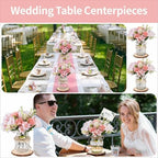 Mason Jar Centerpiece Table Decorations for Dining Room Farmhouse Decor - Image 4