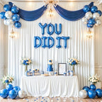 White Satin Backdrop Curtains 4 Panels - Glitter Photo Drapes for Baby Shower, 20x10FT Shimmer Back Drop Cloth, Wrinkle Free for Birthday Party Prom Wedding Stage Background - Image 7