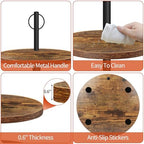 Cupcake Stand, 3 Tier Cake Stand Rustic Dessert Table Display Set, 3 Pack - Image 4