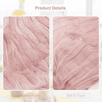 10 Pack Blush Pink Cheesecloth Table Runner 35x120 Inch 10Ft Rustic Gauze Cheese Cloth Table Runner Sheer Cheesecloth Table Runners for Wedding Party Bridal Shower Decoration - Image 2