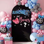 Moukeren Black Burnouts or Bows Girl Gender Reveal Decoration - Image 2