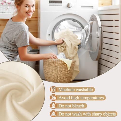 Ledido 6FT 7.2FT 2Set Beige Arch Backdrop Cover Party Decoration - Image 6