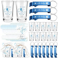 Blushtier 25 Sets Baby Shower Shot Glass Bottle Opener, Blue,Bear Boy by Blushtier