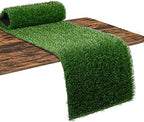 XLX TURF Green Artificial Grass Table Runner 12x108 Golf Party Decorations by XLXTURF