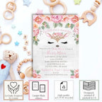 Amanda Creation Custom Baby Shower Invites Oh Deer Baby Shower Invitation 20 5x7 Custom Personalized Invites With Envelopes - Image 2