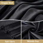 Big Black Bow Backdrop Large Black Bow Decor Gift Bows Birthday Decorations 48x24x120 Inches Giant Bow Birthday Party Backdrop for Wedding Baby Shower Photography Coquette Room Decor - Image 5