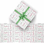AOFUN Personalized Birthday Gifts Wrapping Paper For Boys Custom Wrapping Paper Picture Baby Christmas Wrapping Paper Valentine Gift Wrapping Paper 3 Rolls 58"" x 23"", Style 31 - Image 2