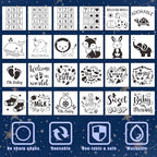 69 Pcs Baby Bib Bodysuit Baby Shower Set Baby Shower Game Sign Baby Feeder Bib Newborn Bodysuit Fabric Marker - Image 3