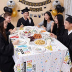 LemonRoad 452 Pcs Employee Appreciation Decoration for 50, Employee Teacher Appreciation Paper Plates Napkins Cups Tablecloth Set for Administrative Professional Day Thank You Staff Nurse Party Supply - Image 4