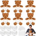 Seenelling 6 Sets Bear Diaper Changing Baby Shower Game Kit, Tan by QianRuu