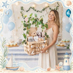 Junkin Sea Animal Baby Shower Crate Closet, Sea You Soon Baby Shower Favor - Image 4