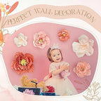 Cholemy 36 Pcs Tissue Paper Flowers, Crepe Paper Flowers Decorations 8" 10" 12" for Wedding Party Baby Bridal Shower Carnival Party Birthday Nursery Wall Decor (Assorted Color) - Image 4