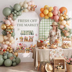 Moukeren Fresh Off The Market Arch Backdrop Cover 6ft and 7.2ft - Image 3