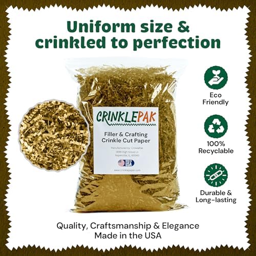 10LB French Vanilla Crinkle Paper Filler USA Made - Image 3