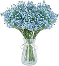 Babys Breath Artificial Flowers Bulk 30 Pcs Blue Gypsophila Faux Flowers by MakeHomeDecorationSimple