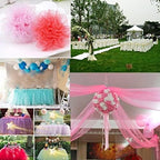 PuLaif Organza Tulle Fabric Roll 25 Yards 5 cm Width Wedding Baby Shower Party Decorations - Image 6