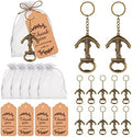 50 Pcs Retro Anchor Bottle Opener Wedding Favors for Guest(Retro Anchor) by KaGrbves