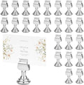 24 Pack Harp Clip Wedding Table Number Holders 1.7 inch Metal Place Card by Unknown