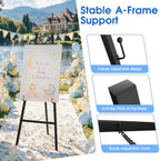 47'' Easel Stand for Wedding Sign Heavy Duty Display for Art - Image 4
