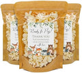 Woodland Baby Shower Popcorn Bag & Sticker Favors (Kraft Stand up Bags & Stickers 30 Count) by SOAP+SAVANT