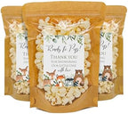 Woodland Baby Shower Popcorn Bag & Sticker Favors (Kraft Stand up Bags & Stickers 30 Count) by SOAP+SAVANT