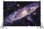 15x10ft Outer Space Planet Galaxy Decorations Backdrop Starry Boys Girls Birthday Background Science Fiction Party Milky Way Universe Solar System Baby Shower Party Banner Photo Booth - Image 4