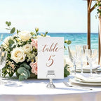 24 Pack Harp Clip Wedding Table Number Holders 1.7 inch Metal Place Card - Image 5