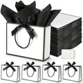 DOYIDE 50 Pcs Thank You Gift Bags with Tissue Paper & Handles, 9x7x3.1inch by DOYIDE