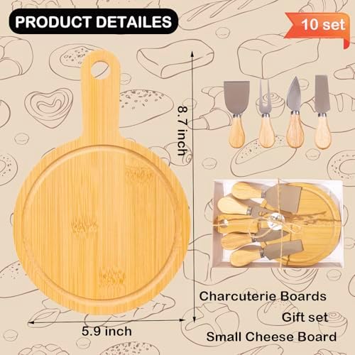 10 Set Bridal Shower Prizes for Winners, Bulk Charcuterie Board Set - Image 2