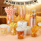 FoldTier 50 Pcs Chicken Party Cups 12 oz Birthday Plastic Disposable - Image 4