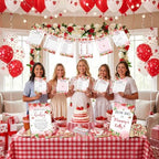 Funnymoom 426 Pcs Strawberry Baby Shower Games Set, 8 Games with Bingo - Image 6