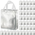 BLEWINDZ 100 Medium Reusable Gift Bags with Handles - Ideal Party Favors & Shopping Bags (10 Colors) by BLEWINDS