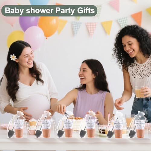 200 PCS Baby Shower Party Favor for Guests Include 50 Flower Seed Packets 50 Pots 50 Organza Bags 50 Garden Shovel for Baby Shower Birthday Party Favor, No Seeds - Image 6
