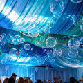 30 Pcs Transparent 3D Bubble Party Decorations, 2 Large Sizes by Unknown