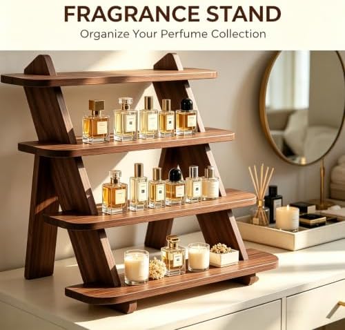 Wooden Cupcake Stand, 4 Tier Wood Rustic Cupcake Stand - Image 4